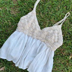 Vintage crop top